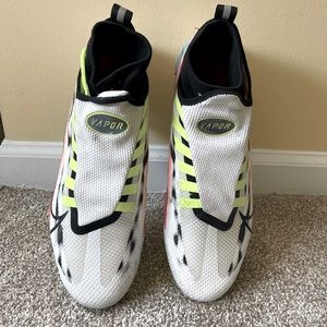 Nike Vapor Edge Pro 360 Men's Cleats White/Volt/Total Orange/Black - US 9.5